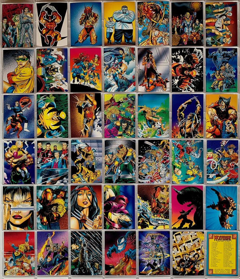 Wolverine II From Then 'Til Now Base Card Set 90 Cards Comic Images 1992   - TvMovieCards.com