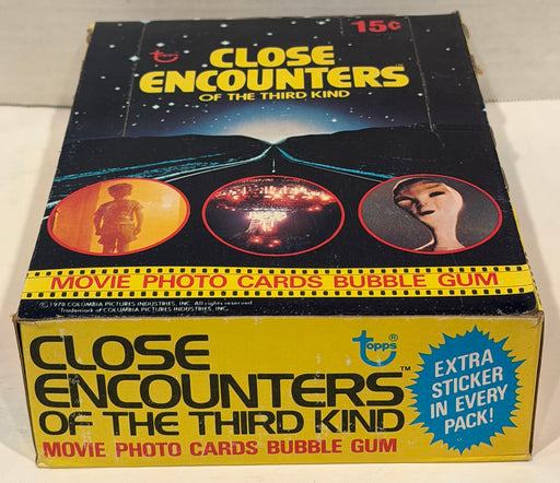 1978 Close Encounters Third Kind Wax Vintage Trading Card Box 36 Packs Topps - TvMovieCards.com