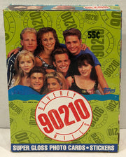Beverly Hills 90210 TV Show Vintage Card Box 36 Packs Topps 1991 Luke Perry - TvMovieCards.com