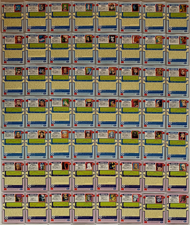 Marvel  X-Men Series 1  Base Card Set 100 Cards 1992 Impel   - TvMovieCards.com