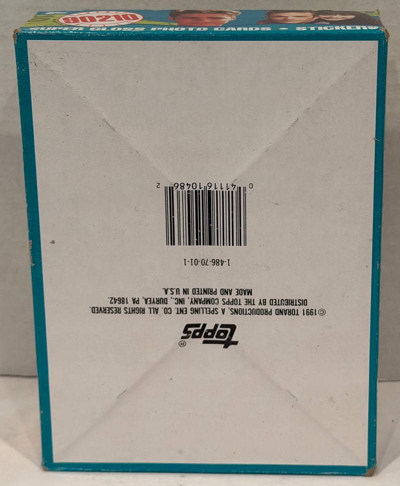 Beverly Hills 90210 TV Show Vintage Card Box 36 Packs Topps 1991 Luke Perry - TvMovieCards.com