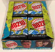 Beverly Hills 90210 TV Show Vintage Card Box 36 Packs Topps 1991 Luke Perry - TvMovieCards.com