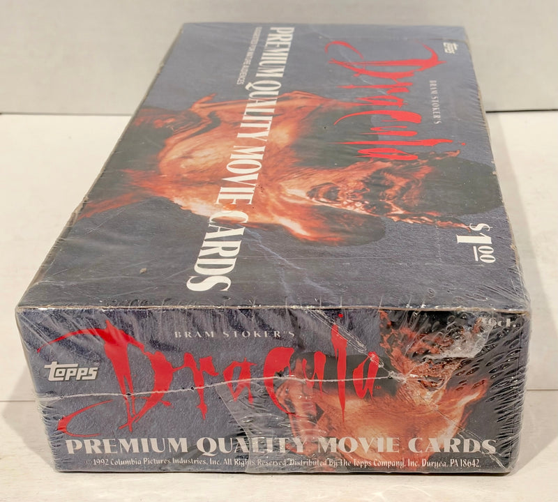 1992 Bram Stoker's Dracula Premium Movie Trading Card Box 36 packs Full Sealed