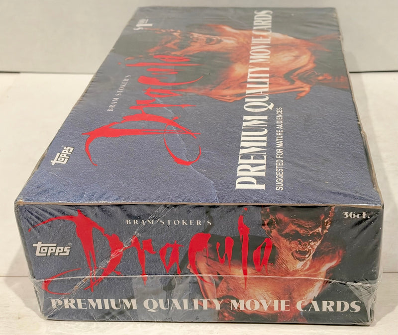 1992 Bram Stoker's Dracula Premium Movie Trading Card Box 36 packs Full Sealed