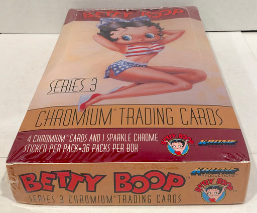 Betty Boop Series 3 Chromium Trading Card Box Factory Sealed 1997 Krome - TvMovieCards.com