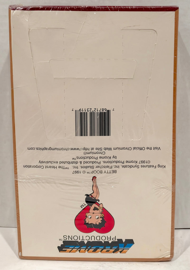 Betty Boop Series 3 Chromium Trading Card Box Factory Sealed 1997 Krome