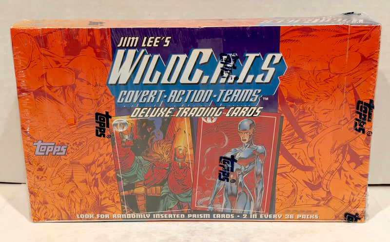 1995 Jim Lee's WildC.A.T.s Deluxe Trading Card Box Factory Sealed 36 Packs Series 3 Topps