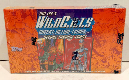 1995 Jim Lee's WildC.A.T.s Deluxe Trading Card Box Factory Sealed 36 Packs Series 3 Topps - TvMovieCards.com