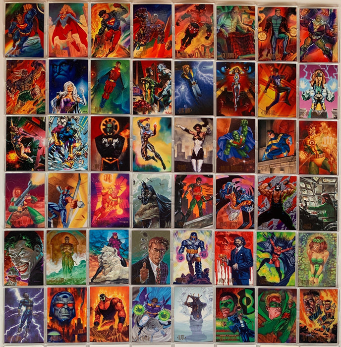 DC Master Series Base Card Set 90 Cards Skybox 1994   - TvMovieCards.com