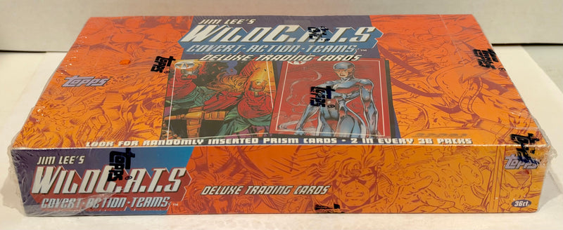 1995 Jim Lee's WildC.A.T.s Deluxe Trading Card Box Factory Sealed 36 Packs Series 3 Topps
