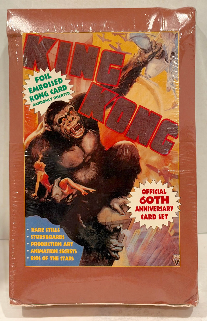 King Kong 60th Anniversary Vintage Trading Card Box 36 Packs Eclipse 1993