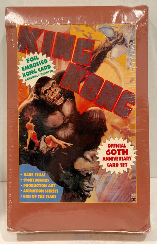 King Kong 60th Anniversary Vintage Trading Card Box 36 Packs Eclipse 1993 - TvMovieCards.com