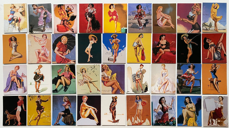 1997 Elvgren & Friends Jumbo Base Trading Card Set of 36 Cards Comic Images   - TvMovieCards.com