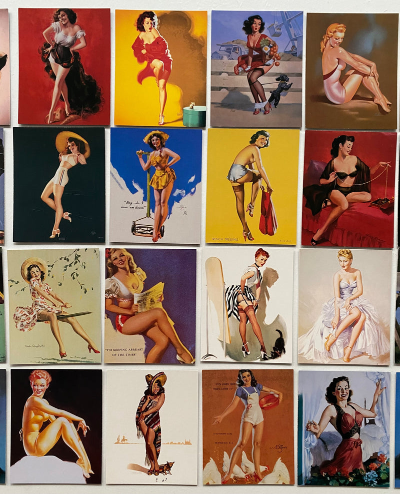 1997 Elvgren & Friends Jumbo Base Trading Card Set of 36 Cards Comic Images   - TvMovieCards.com