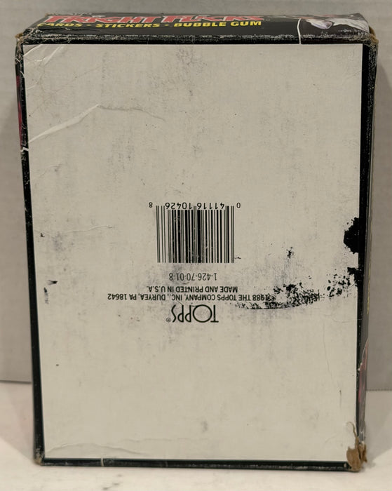 1988 Fright Flicks Vintage FULL 36 Pack Trading Card Wax Box Topps