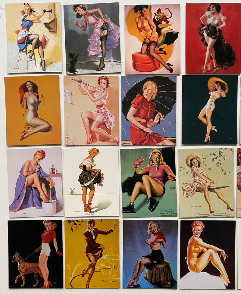 1997 Elvgren & Friends Jumbo Base Trading Card Set of 36 Cards Comic Images   - TvMovieCards.com