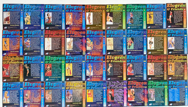 1997 Elvgren & Friends Jumbo Base Trading Card Set of 36 Cards Comic Images   - TvMovieCards.com