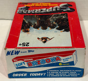 1981 Topps Superman II Movie Series II Vintage Trading Card Box Full 36 Packs - TvMovieCards.com