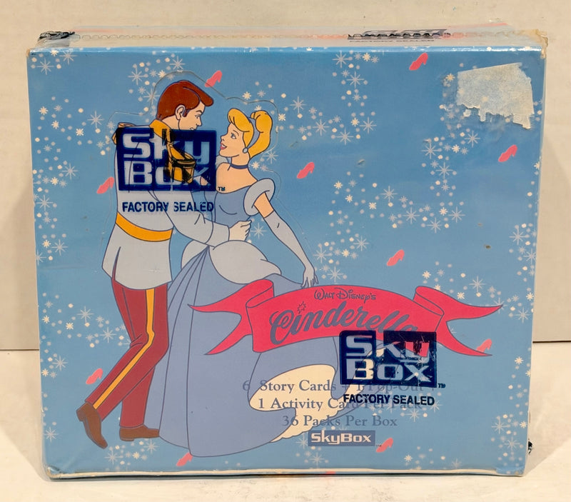 Cinderella Disney Movie Trading Card Box 36 Packs Skybox 1995