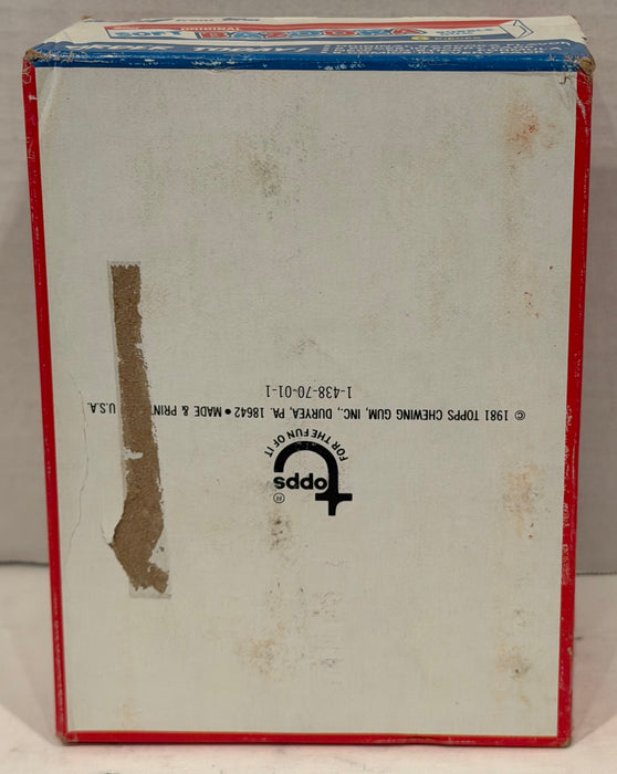 1981 Topps Superman II Movie Series II Vintage Trading Card Box Full 36 Packs