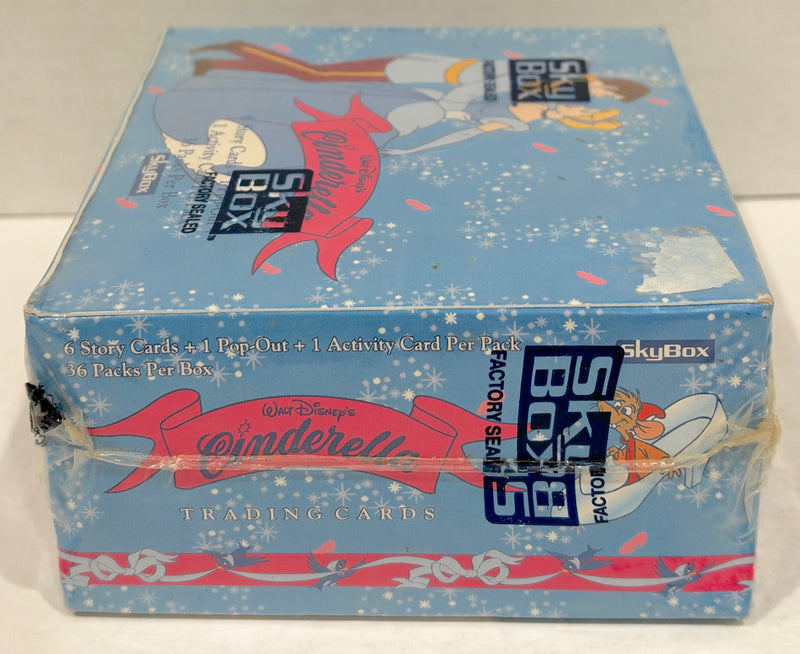 Cinderella Disney Movie Trading Card Box 36 Packs Skybox 1995