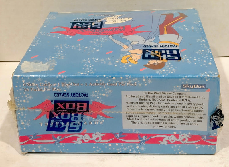 Cinderella Disney Movie Trading Card Box 36 Packs Skybox 1995