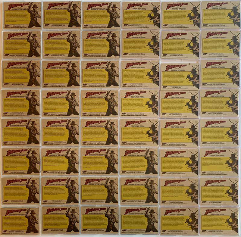 Indiana Jones Heritage Base Card Set 90 Cards Topps 2008   - TvMovieCards.com