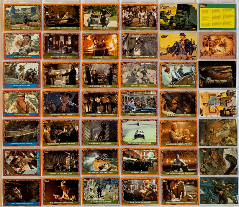 Indiana Jones Heritage Base Card Set 90 Cards Topps 2008   - TvMovieCards.com
