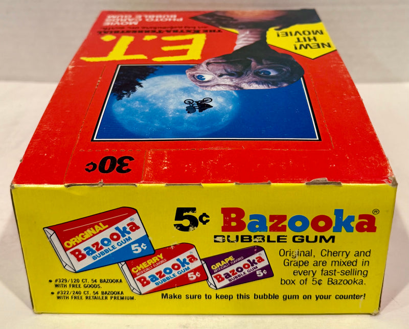 1982 Topps ET E.T. The Extra-Terrestrial Vintage FULL 36 Pack Trading Card Box - TvMovieCards.com