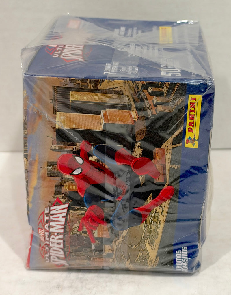 2014 Ultimate Spider-man Album Sticker Box 50 Packs Sealed Panini