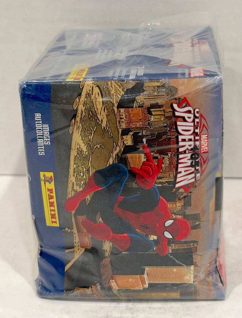 2014 Ultimate Spider-man Album Sticker Box 50 Packs Sealed Panini