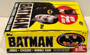 Batman Movie Series 2 Vintage Trading Wax Card Box 36 Packs Topps 1989 - TvMovieCards.com