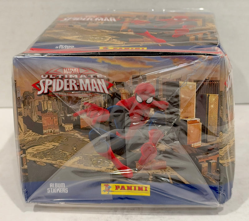 2014 Ultimate Spider-man Album Sticker Box 50 Packs Sealed Panini