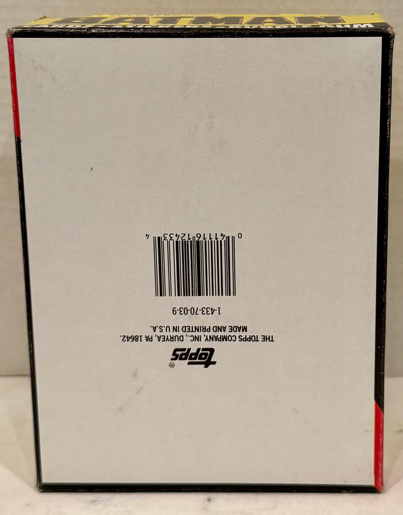 Batman Movie Series 2 Vintage Trading Wax Card Box 36 Packs Topps 1989 - TvMovieCards.com
