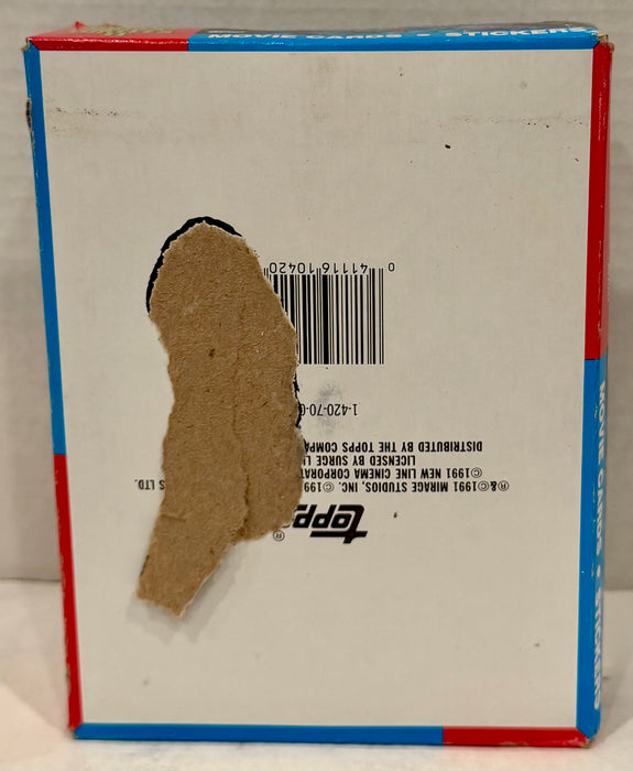 Teenage Mutant Ninja Turtles Movie II Series 2 Card Box Secret of the Ooze Topps