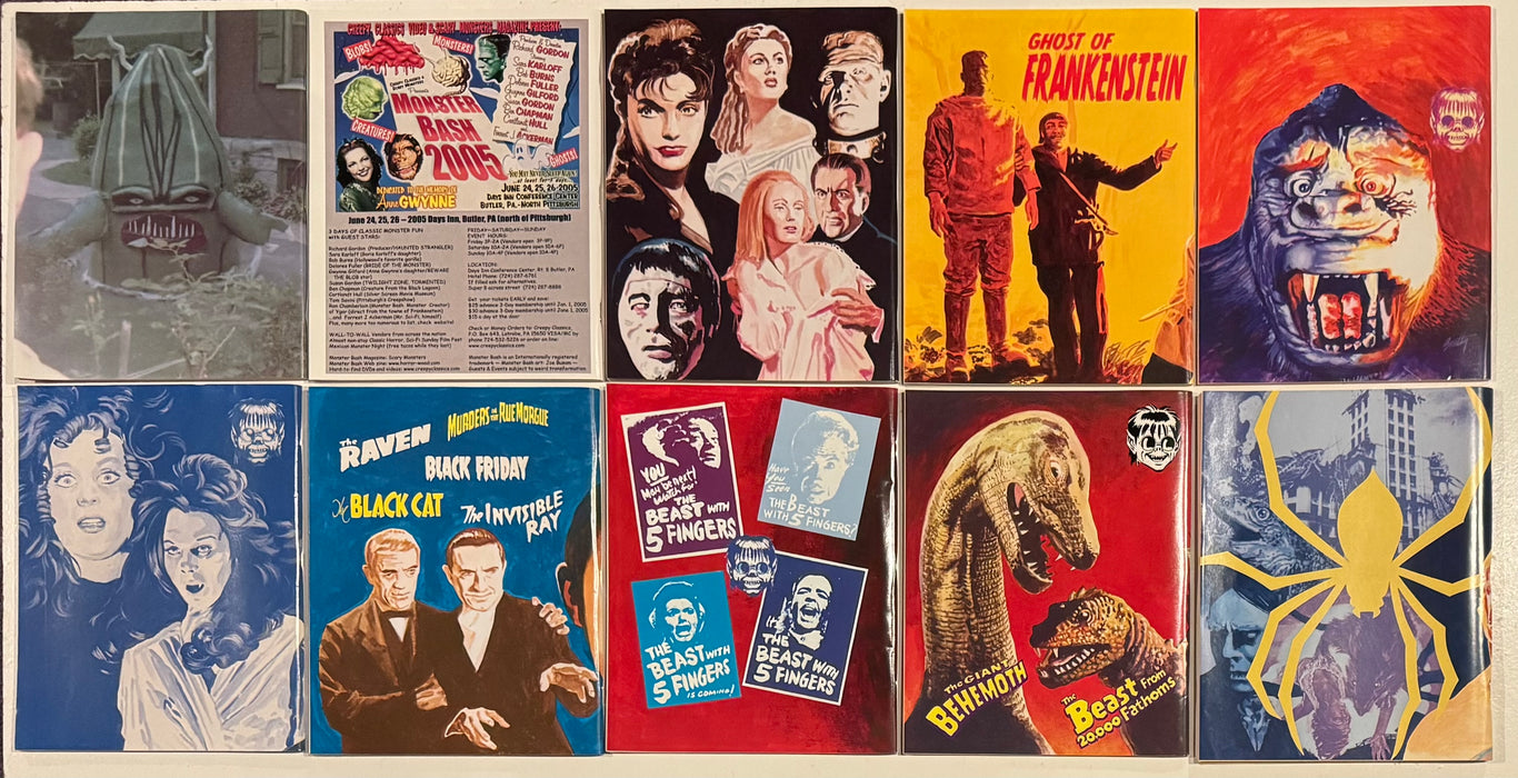 Scary Monster Horror Magazine Collection Lot of 10 Issues #50 - #59 - TvMovieCards.com