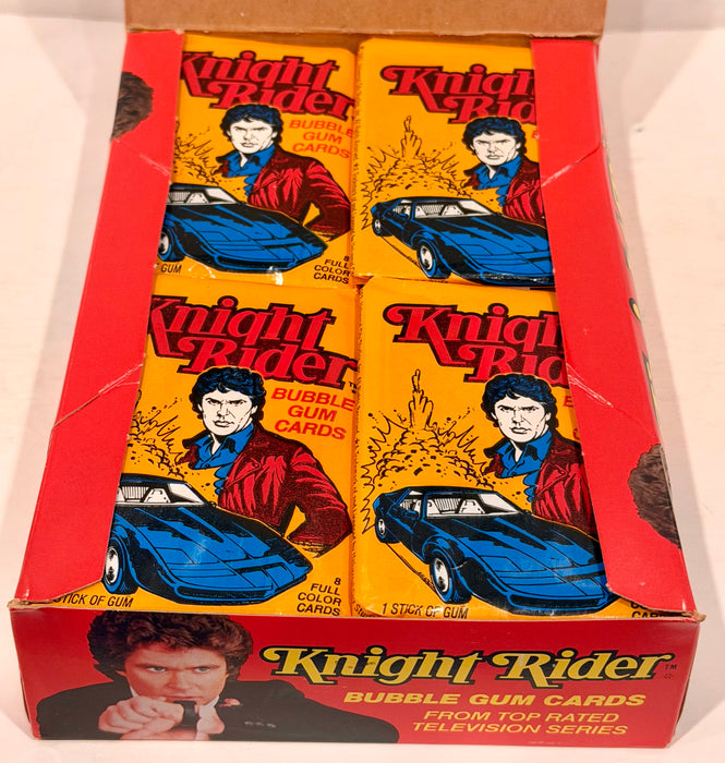 1982 Donruss Knight Rider Vintage Trading Card Wax Box Full 36CT
