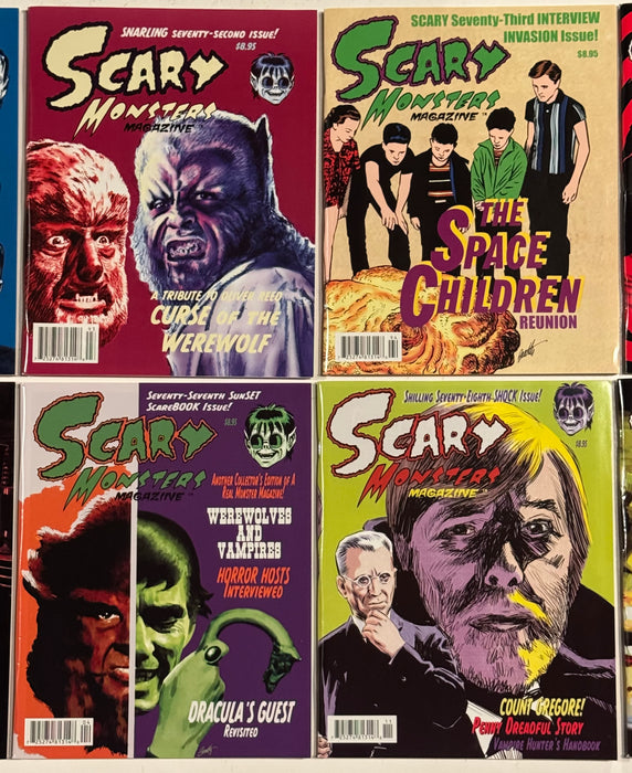Scary Monster Horror Magazine Collection Lot of 10 Issues #70 - #79 - TvMovieCards.com
