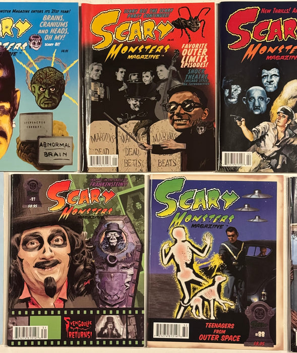 Scary Monster Horror Magazine Collection Lot of 9 Issues #80 - #89 - TvMovieCards.com