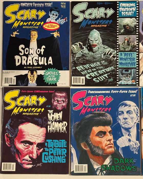 Scary Monster Horror Magazine Collection Lot of 10 Issues Lot A - TvMovieCards.com