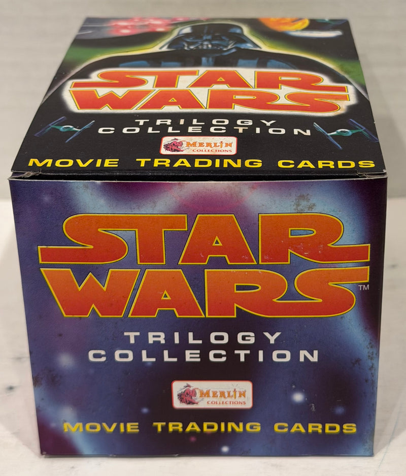 1997 Merlin Star Wars Trilogy Collection Trading Card Box 50 Packs - TvMovieCards.com