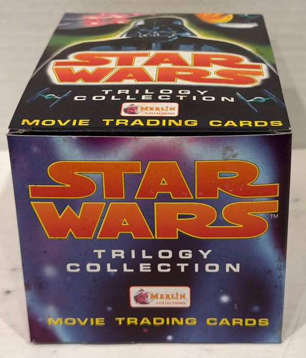 1997 Merlin Star Wars Trilogy Collection Trading Card Box 50 Packs