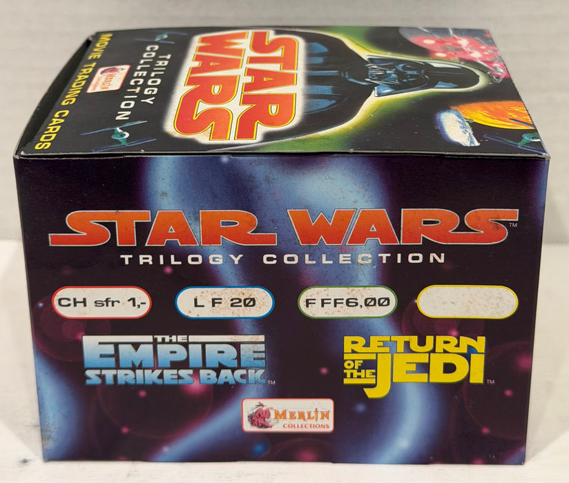 1997 Merlin Star Wars Trilogy Collection Trading Card Box 50 Packs