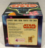 1997 Merlin Star Wars Trilogy Collection Trading Card Box 50 Packs - TvMovieCards.com