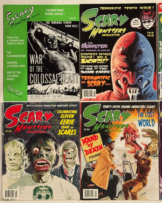 Scary Monster Horror Magazine Collection Lot of 10 Issues Lot D - TvMovieCards.com