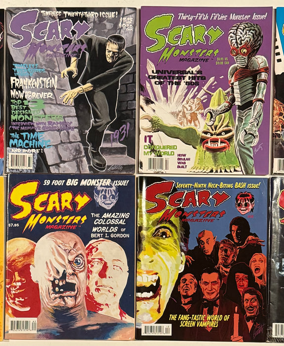Scary Monster Horror Magazine Collection Lot of 10 Issues Lot G - TvMovieCards.com
