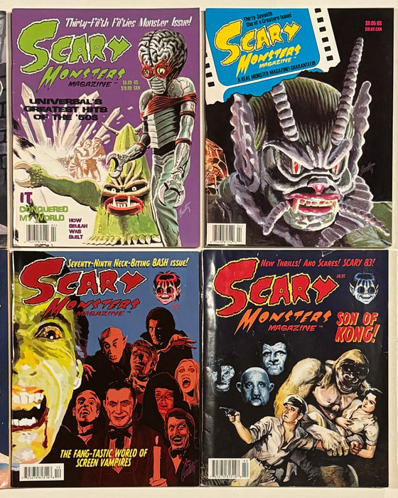 Scary Monster Horror Magazine Collection Lot of 10 Issues Lot G - TvMovieCards.com