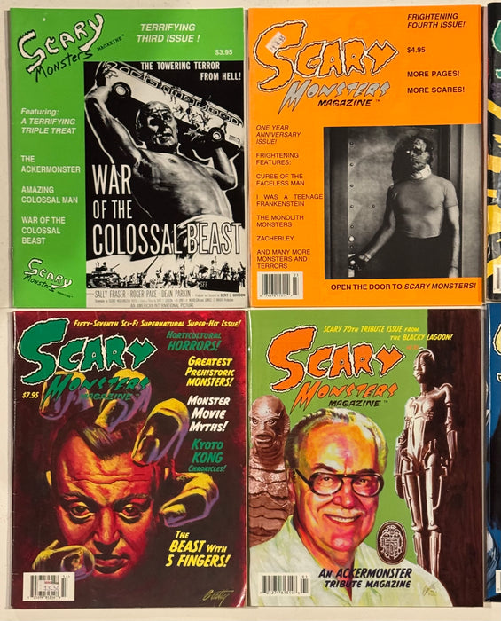 Scary Monster Horror Magazine Collection Lot of 10 Issues Lot H - TvMovieCards.com