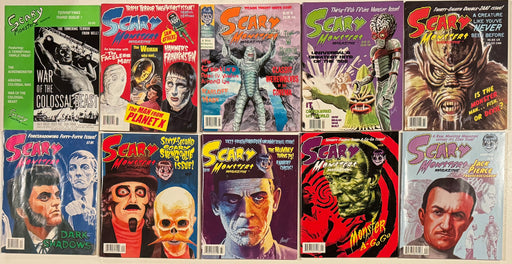 Scary Monster Horror Magazine Collection Lot of 10 Issues Lot I - TvMovieCards.com