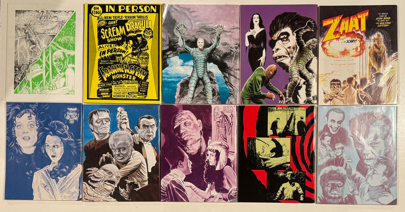 Scary Monster Horror Magazine Collection Lot of 10 Issues Lot I - TvMovieCards.com